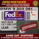 LCM 2010 BMW 528i E60 Sedan 3.0L Light Control Module 9 203 081 Unit 9203081 OEM