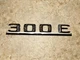 86 87 88 89 90 91 92 93 MERCEDES 300E REAR TRUNK CHROME EMBLEM LOGO BADGE A43517