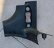 11-18 Jeep Wrangler Sport 2dr Front Left Side A-Pillar Upper Trim Molding Panel