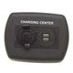 15095 12V/USB Charging Center - Black