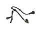 2014 PORSCHE CAYENNE (958) REAR LEFT WHEEL ABS SPEED SENSOR WIRE WIRING HARNESS