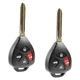 2 Replacement For 2013 2014 2015 Scion FR-S FRS Keyless Entry Car Key Fob Remote