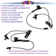 2x ABS Wheel Speed Sensor Front R & L For Toyota Corolla 09-13 ALS2323 ALS2324