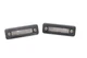 1979 PORSCHE 928 REAR LICENSE PLATE LIGHT LAMPS PAIR LEFT/RIGHT T6598