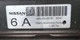 2006-2007 Nissan Pathfinder 4.0L 2WD Engine Control Module - #MEC80-460B1 