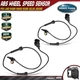 2x Front ABS Wheel Speed Sensor for Land Rover Range Rover Velar Jaguar F-Pace