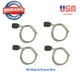 4 connector ABS Speed Sensor Front Rear Left Right Fit:BMW F23 F30 F31 F32 F33