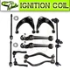 12pcs Front Control Arms Tie Rod Ends Sway Bars For Mazda 6 2.3L 3.0L 2003-2007