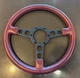 1980-1981 Pontiac Trans Am Formula Steering Wheel Carmine Red (Steel Spokes)