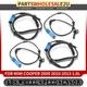 4pcs Front & Rear Left & Right ABS Wheel Speed Sensor for Mini Cooper 09-13 1.6L