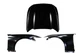 Fit 2015 2016 2017 Ford Mustang Front Fender Left and Right & Hood Panel