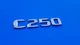 08 09 10 11 12 13 14 MERCEDES C250 REAR LID EMBLEM LOGO BADGE SIGN USED OEM A1