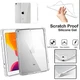 For iPad 5/6th/7th/8th/9th Gen Mini A17 Pro 2024 Clear Case Slim W/Pencil Holder