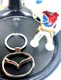"Mazda" ~ 3D Chrome Logo Keychain/Keyring