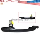 Rear Exterior Outside Sliding Door Handle black PTM LH Driver side for Mazda 5