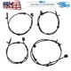 4x For 13-20 Nissan Pathfinder Infiniti QX60 Front & Rear ABS Wheel Speed Sensor