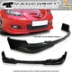 For 07 08 09 Mazda 3 Mazda3 4DR Sedan Sport Urethane Front Bumper Lip Spoiler
