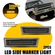 For Chevy S10 Blazer Side Marker Light 1981-1991 Pair Driver & Passenger Front