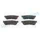 Rap brakes R-P1425 brake pad set, disc brake for Chevrolet, Daewoo
