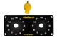 Haltech HT-010509 Dual Switch Panel Kit, Includes Yellow Knob