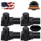 4x FOR LEXUS GX460 FRONT BUMPER PARKING SENSOR RETAINER CLIP SENSOR HOLDER 14-19