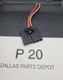 BMW 2013 F30 6 Port connector with 3 pin & pigtail 106887 10 03