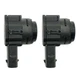 2Pcs NEW Fit For Parking Sensor BMW 66209826989 66207927978 66209826953