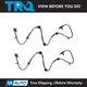 TRQ Rear ABS Wheel Speed Sensor Set Fits 2014-2020 Nissan Rogue
