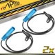 A-Premium 2x Rear ABS Wheel Speed Sensors for Mini Cooper Countryman 11-16 1.6L