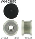 SKF VKM 03870 Alternator Freewheel Clutch for BMW