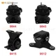 Engine Motor & Trans Mount For 2009-2015 Honda Pilot 3.5L FWD 9512 9844