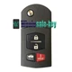 For 2010 2011 2012 2013 Mazda 3 6 Keyless Car Flip Remote Key Fob Transmitter