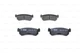 Bosch 0 986 494 133 brake pad set, disc brake for Chevrolet Daewoo
