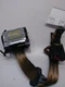 04 05 06 07 Audi A8 Middle Rear Seat Belt Retractor & Buckle Beige 4E0857807D 