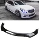 Gloss Front Bumper Lip Chin Spoiler Splitter Body Kit For Infiniti G35 G37 Sedan