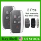 2 Key Shell Case Fob for Jaguar XJ XE XF F-Type F-Pace Smart Remote KOBJTF10A