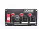 JOES RACING SWITCH PANEL IGNITION,START,2 ACCESSORY WITH INDICATOR  LIGHTS 46125