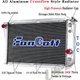 3Row Aluminum Radiator Fit 1982-02 Chevy S10 Blazer 1984-1990 Corvette 4.3L