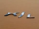 2010-2019 JAGUAR XJ L XJL REAR TRUNK EMBLEM LOGO BADGE SIGN SYMBOL USED A48137