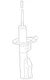 Genuine GM Front Driver Side Suspension Strut Assembly 20794267