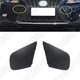 For 2014-2017 Lexus CT200h Right & Left Front Bumper Hole Cover Set Primer Black