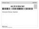 Genuine BMW ULTRASONIC SENSOR, SOPHISTO 66-20-9-826-961 New