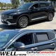 Wellvisors For 2019+ Hyundai Santa Fe Window Visors Deflector Guards Chrome Trim