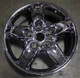 03 04 05 06 Porsche Cayenne OEM Wheel Rim 18x8 18" CHROME 67263 7L5601025C