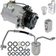 For Dodge Durango 2012 2013 Omega AC Compressor w/ A/C Repair Kit DAC
