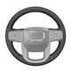 MEWANT Hand Stitch Car Steering Wheel Protector Wrap Cover for GMC Sierra 150...