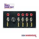 Moroso 74139, Kit Fiber Design Switch Panel - Black/Black Carbon Fiber Performan