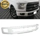 For 2015 2016 2017 Ford F150 F-150 New Oxford White Steel Front Bumper Face Bar