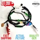 2005-2011 AUDI A6 C6 FRONT RIGHT DOOR PANEL WIRE WIRING HARNESS OEM 4f1971036d