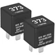 373 8D0951253A & V23134-B52-X301 Relay (Pack of 2) - 40A 12VDC 4-Pin SPST 